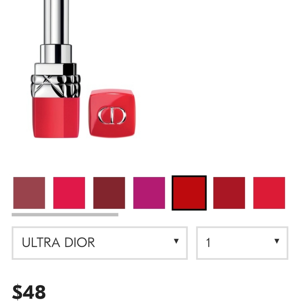 💜2/50$ NWOT Dior 999 Ultra Lipstick